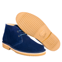 Carica l'immagine nel visualizzatore di Gallery, Polacchine Uomo-Scarpe Artigianali Impermeabili - Blu