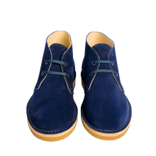 Carica l'immagine nel visualizzatore di Gallery, Polacchine Uomo-Scarpe Artigianali Impermeabili - Blu