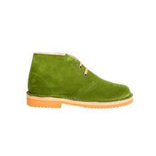 Carica l'immagine nel visualizzatore di Gallery, Polacchine Uomo-Scarpe Artigianali Impermeabili - Verde Oliva