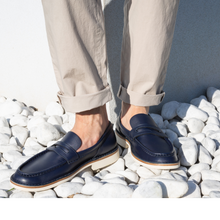 Carica l'immagine nel visualizzatore di Gallery, Mocassino Uomo in Pelle Fatto a Mano
