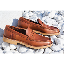 Carica l'immagine nel visualizzatore di Gallery, Mocassino Uomo in Pelle Fatto a Mano