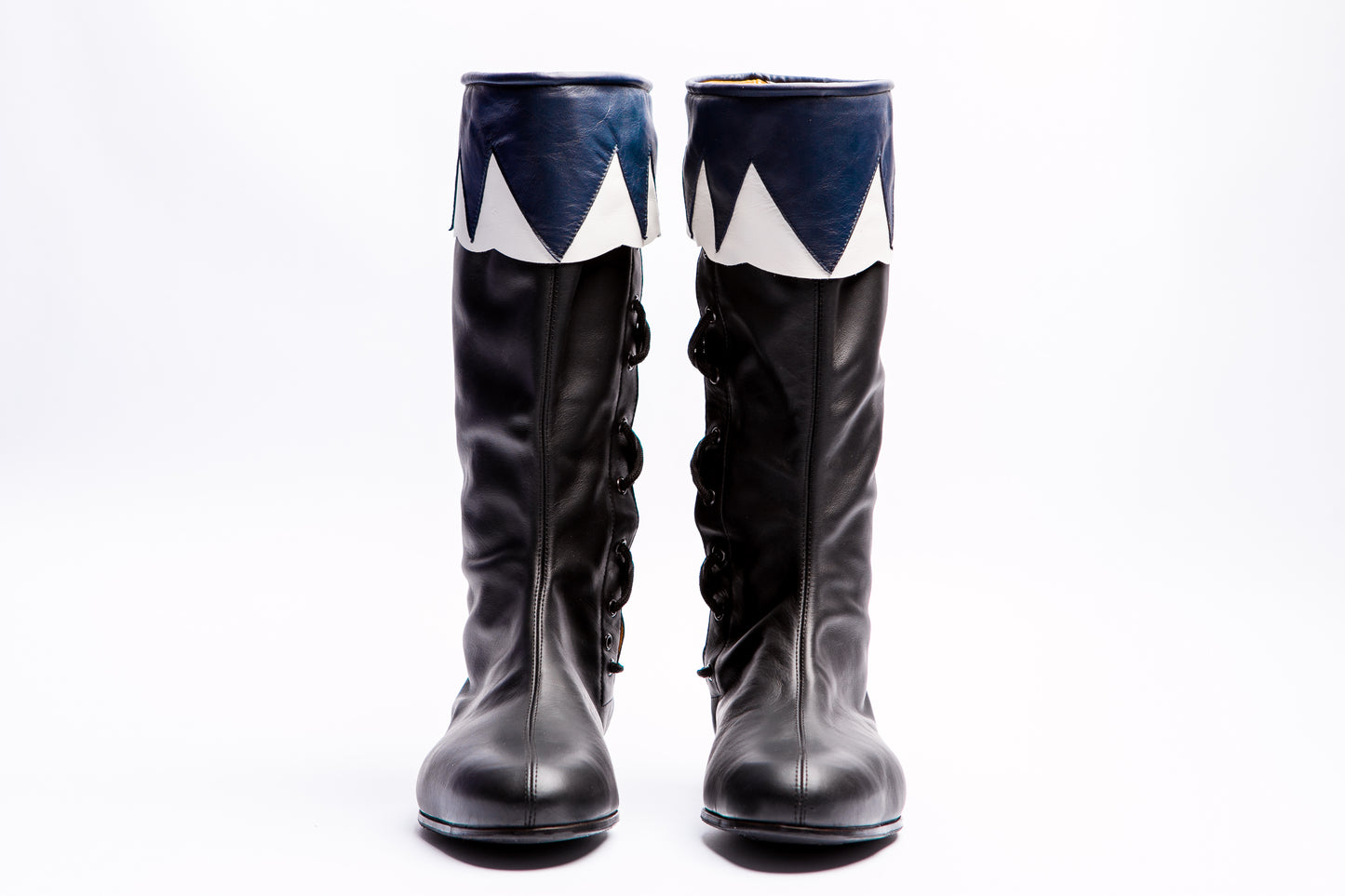 Stivale alto con balza personalizzata - Calzature Alverso