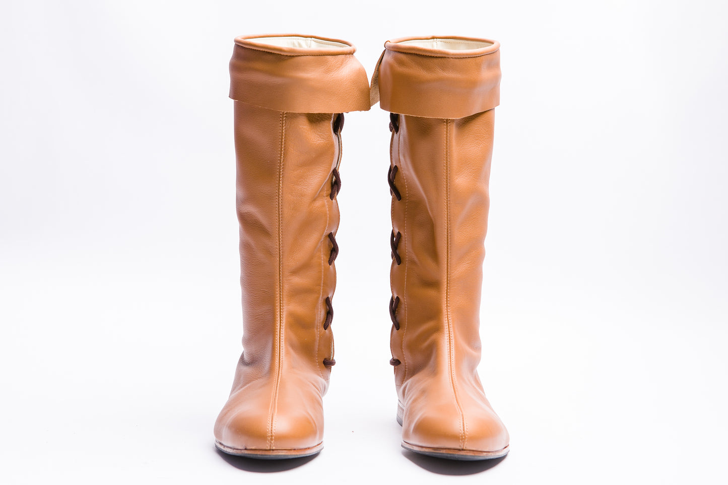 Stivale alto con cucitura centrale - Calzature Alverso