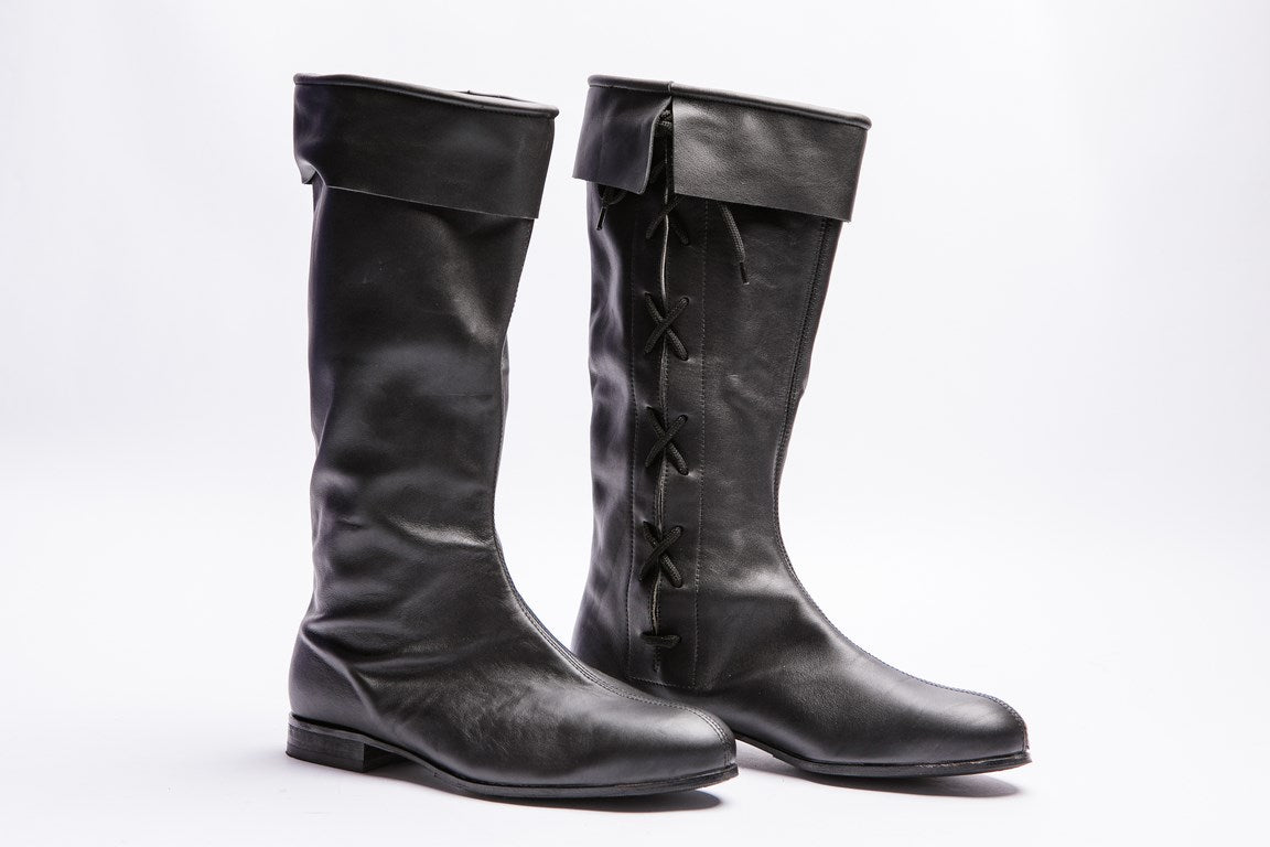 Stivale alto con cucitura centrale - Calzature Alverso