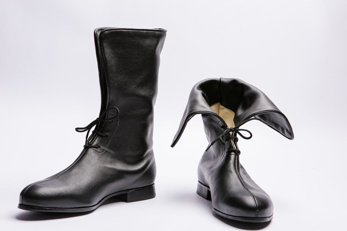 Stivale medio con rovescia - Calzature Alverso