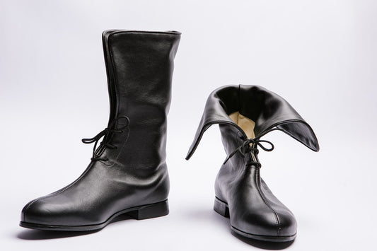 Stivale medio con rovescia - Calzature Alverso