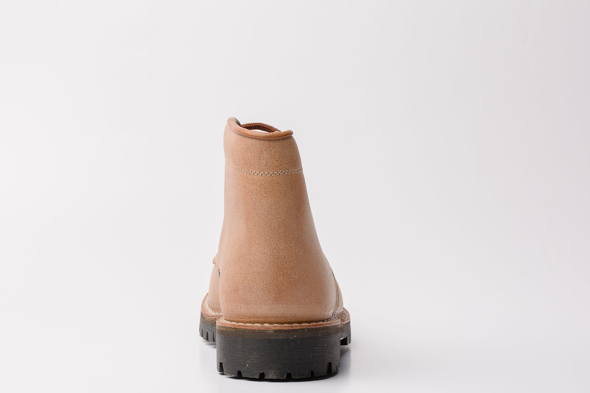 Scarponcino in vacchetta a pezzo unico - Calzature Alverso